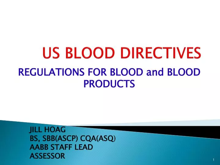 us blood directives
