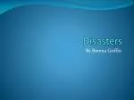 Disasters - slide 1