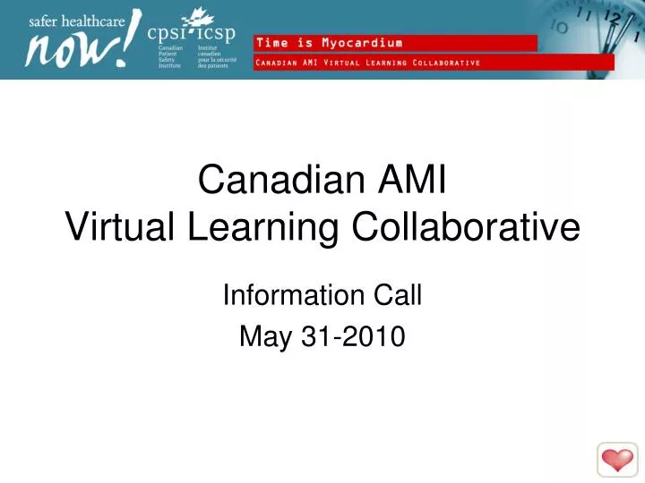 canadian ami virtual learning collaborative