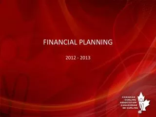 FINANCIAL PLANNING