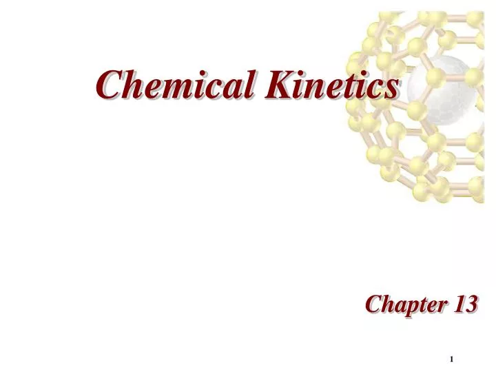 chemical kinetics