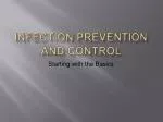 Infection Prevention and Control - slide 1