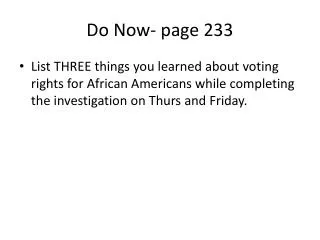 do now page 233