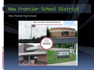 New Frontier School District