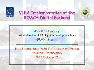 VLBA Implementation of the ROACH Digital Backend