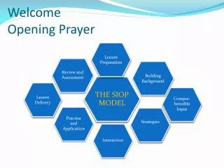 Welcome Opening Prayer