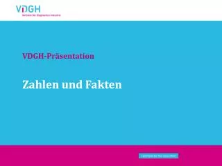 vdgh pr sentation