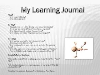 My Learning Journal