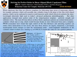 Striving for Perfect Order in Shear-Aligned Block Copolymer Films