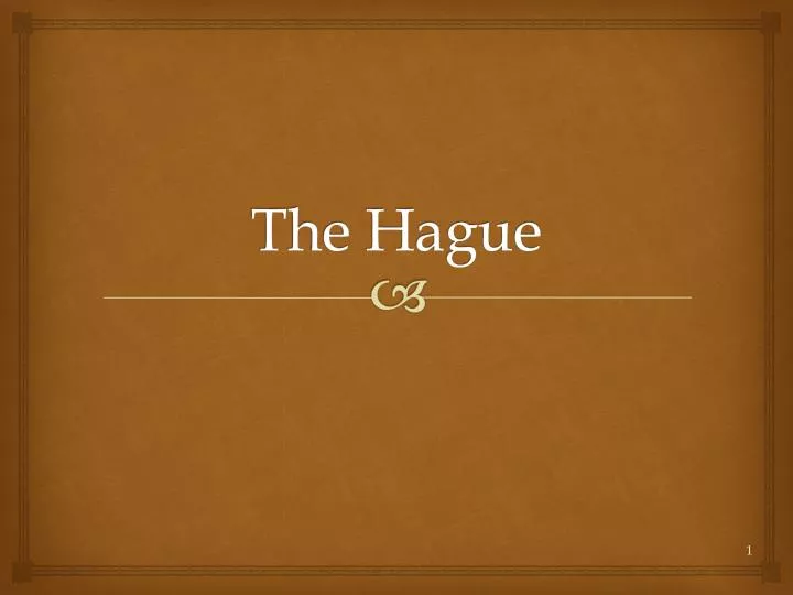 the hague