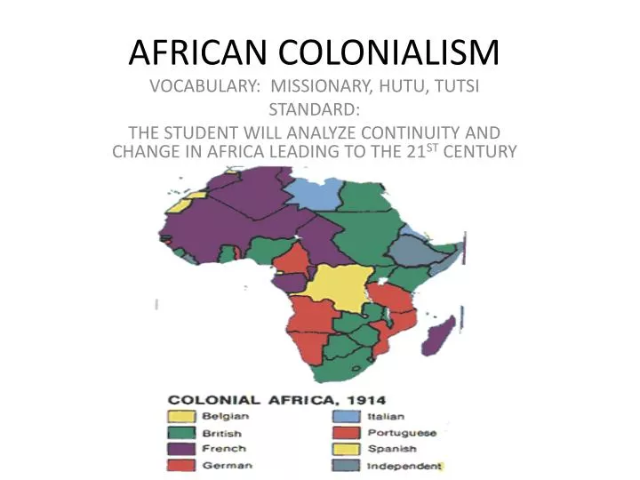 african colonialism