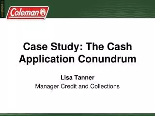 Case Study: The Cash Application Conundrum