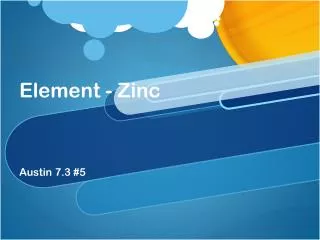 Element - Zinc