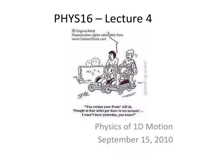 phys16 lecture 4