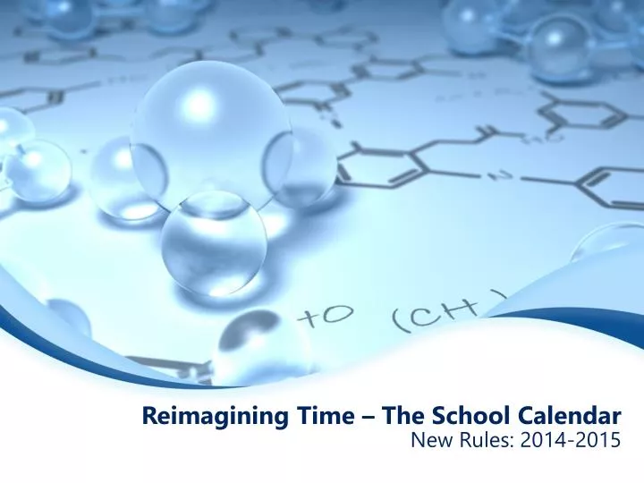 reimagining time the school calendar