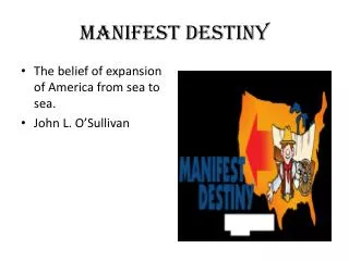 manifest destiny