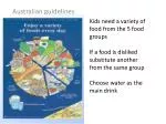 Australian guidelines - slide 1