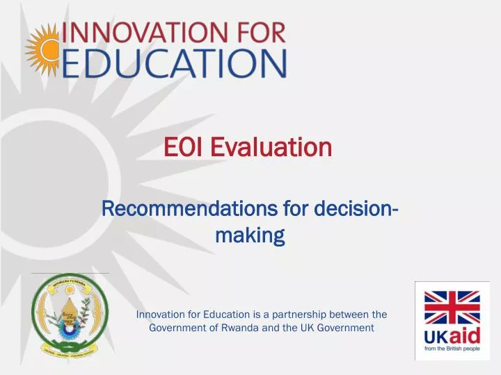 eoi evaluation