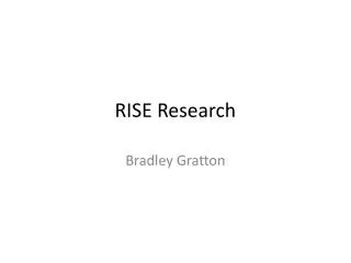 RISE Research