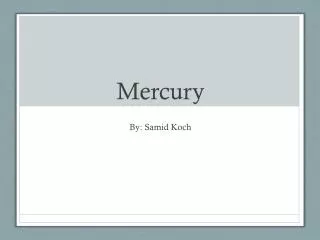 mercury