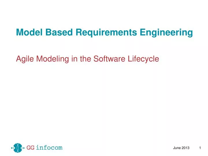 model based requirements engineering
