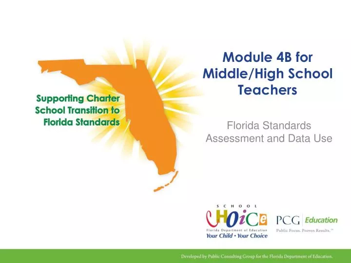module 4b for middle high school teachers