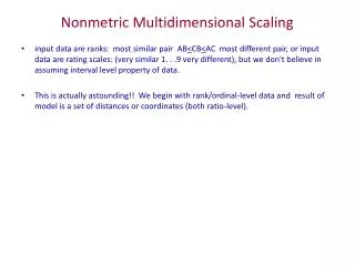 Nonmetric Multidimensional Scaling