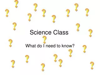 Science Class