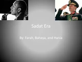 Sadat Er a