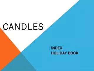 Index holiday book