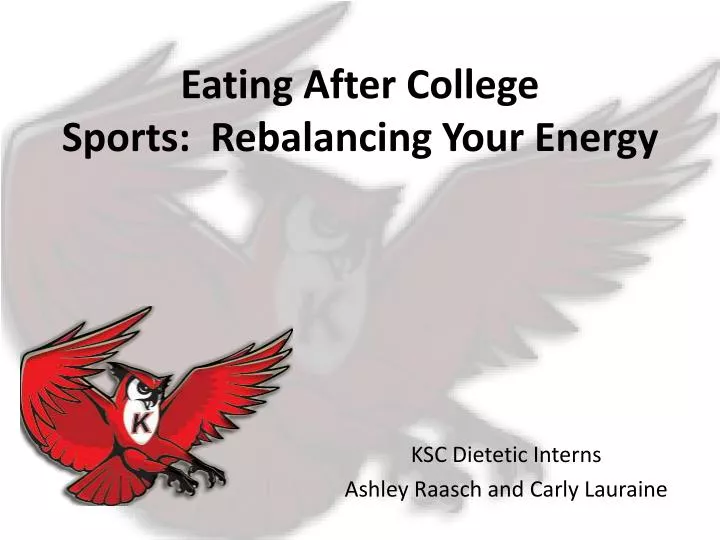 eating after college sports rebalancing your energy