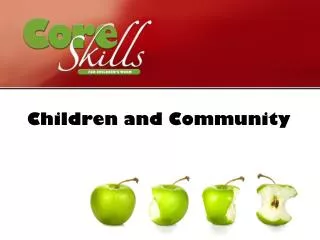 Children and Community