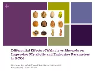 European Journal of Clinical Nutrition 2011; 65:386-393. Brooke Beasley and Ruth Sullivan