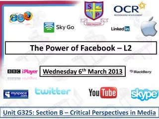 The Power of Facebook – L2