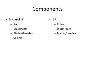 Components