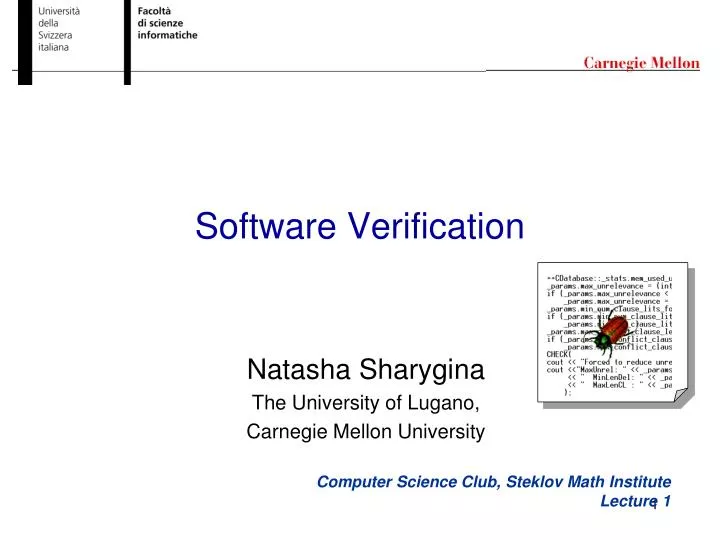 software verification