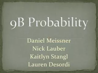 9b probability