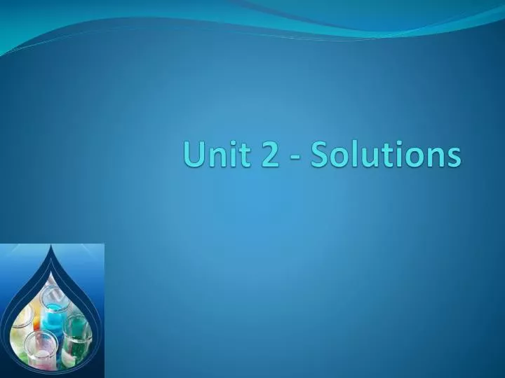unit 2 solutions