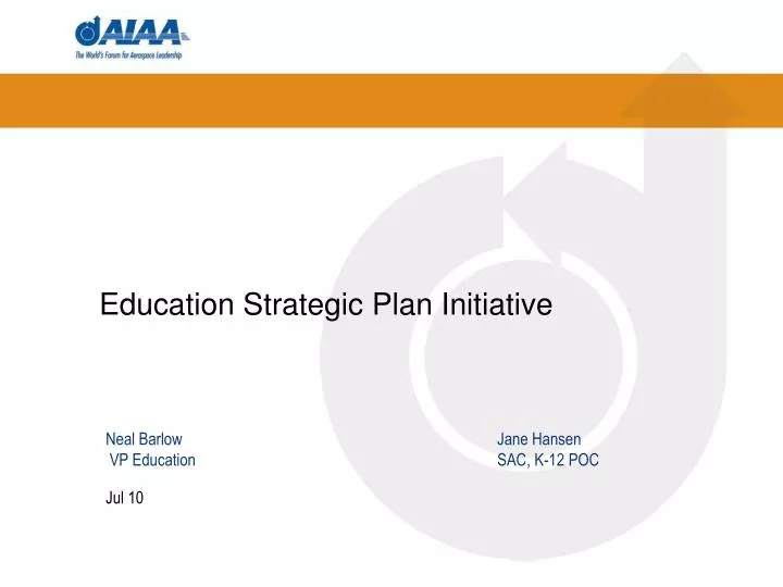 education strategic plan initiative