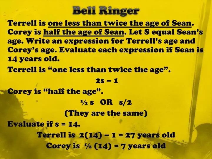 bell ringer