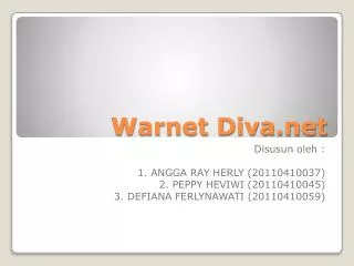 warnet diva net