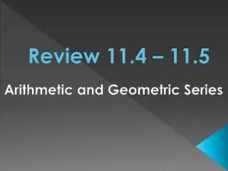 review 11 4 11 5