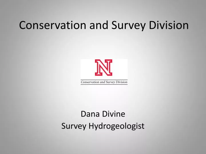 conservation and survey division