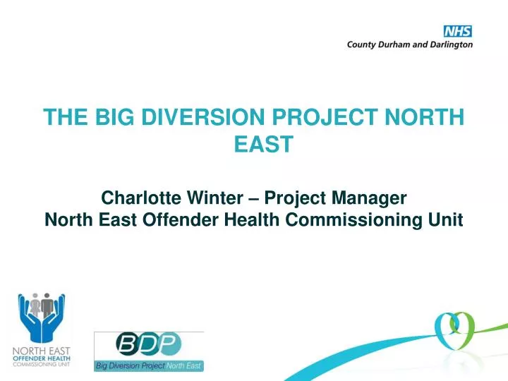 charlotte winter project manager north east offender health commissioning unit