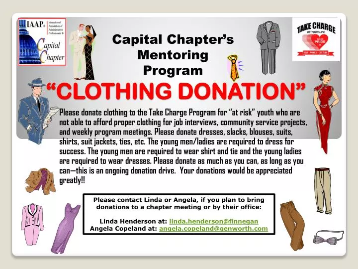 clothing donation