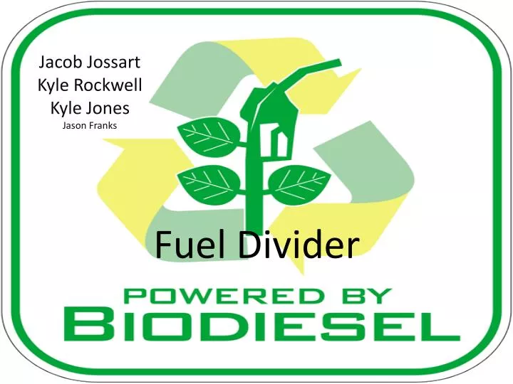 fuel divider