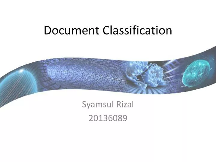 document classification