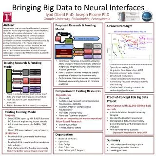 Bringing Big Data to Neural Interfaces