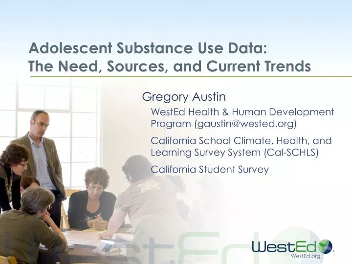 adolescent substance use data the need sources and current trends