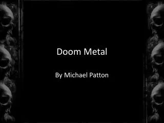 Doom Metal